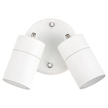 Lyra 2 Light Outdoor Wall Spotlight